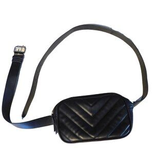 Faux leather belt bag fanny pack plus size